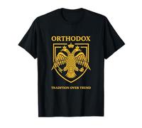 Double Aigle Byzantin chrétien orthodoxe Oriental T-Shirt
