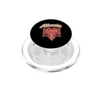 Double Aigle D'albanie - Superbe Emblème Albanais PopSockets PopGrip pour MagSafe