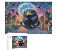 Double Ailes sur la Cascade et Les Fleurs Puzzle 300 Pièces pour Famille Soirée Puzzle Résolution De Problèmes Cadeau pour Cohésion 300 PCS