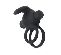 Double Anneau CocĶring Anneau Homme Silicone Vibrant ＰéNIS Vibrờmásseurś Pour Ṥexťờyse Couple Plḁiśir Anneau Vibrant Homme ＰéNIS Pour Couple Stimulateur,no Vibration 66CL