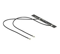 Double antenne DELOCK Wi-FI MHF IV, Prise, 802.11 AC/a/h/b/g/n, 5 dBi, 2 x PC 150 mm Interne