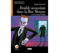 Double assassinat dans la Rue Morgue et La lettre volée (B2) Suivi de La lettre volée - Livre avec un CD audio - Allan Edgar - Cideb Black Cat - Livre CD - Méthode de langue CD