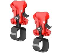 Double attache automatique compatible avec divers appareils électriques pour les amateurs de réparation, clip de ceinture professionnel hautement double verrouillage pour outils électriques