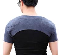 Double Attelle De Soutien D’épaule Respirant Et Confortable Protecteur Articulaire De Récupération Bureau Maison Sangle D’épaule Chaude pour Luxation Arthrite Douleur, M