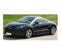Double Baguette De Calandre Chromée Peugeot Rcz 12-15 Facelift