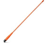 Double Bande BNC Radio Antenne 2m/70cm Antenne VHF/UHF Compatible avec Cobra Midland Uniden Portable/Portable BNC 144/430MHz Walkie Talkie (Orange)