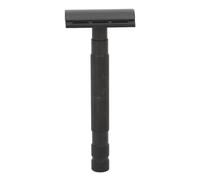 Double Barbe Porte-Couteau Réutilisable Anti Slip Rack Longue Poignée Durable En Alliage Étanche pour La Maison et Salon (Noir)