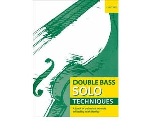 Double Bass Solo Techniques, Ed. Keith Hartley