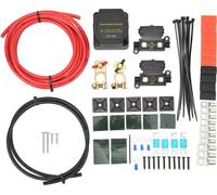 Double batterie -Isolateur -Kit 140 Ampères 12 V Haut Bas Relais de sensibilité de protection de tension pour CARS RVS Trucks SUVs Bateaux