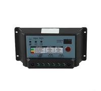 Double batterie pour contrôleur de charge solaire PWM 12 V 24 V avec écran, matériau ABS, pour systèmes d'énergie solaire efficaces (20 A)