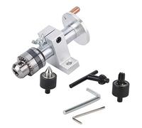 Double Bearing Live Center,Revolving Centre for Mini Lathe Machine Double Bea Live Center Adjustable Revolving Center,with Wrench Metal Sliver DIY Parts Accessories,or Woodworking or Lathe Machine