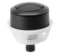 Double bouton de toilette, Réservoir d'eau de toilette à double chasse d'eau, bouton de valve rond, siège poussoir