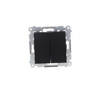 Double bouton fidèle sans pictogramme Simon 54 DP2.01/49