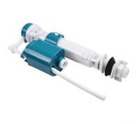Double bouton poussoir de chasse d'eau pour système de remplissage de réservoir de toilettes, type d'entrée par le bas, compatible avec les réservoirs communs