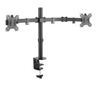Double bras de moniteur Audizio MAD20 - Pour écrans de 13 à 32 pouces - Réglable - Dissimulez les câbles