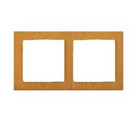 Double cadre en bois de chêne, collection 8000, idéal pour exposer vos photos ou souvenirs les plus précieux avec une touche d'élégance et de style classique, apportant de la chaleur à votre maison.