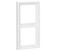 Double cadre LS blanc mat (référence : JUNG LS982WWM)