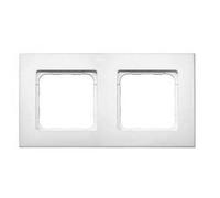 Double-cadre SMOOVE blanc laqué SOMFY