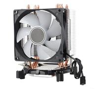 Double caloduc RGB CPU refroidisseur d'air pour des solutions de refroidissement efficaces et un fonctionnement silencieux, compatible avec une gamme de systèmes de bureau (A400-pro)