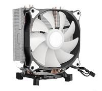 Double caloduc RGB CPU refroidisseur d'air pour des solutions de refroidissement efficaces et un fonctionnement silencieux, compatible avec une gamme de systèmes de bureau (A400)