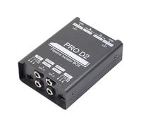 Double canal 6, 5 mélangeurs, isolation acoustique, courants, sons, microphones, filtre de terre commun, 20 Hz 20 kHz pour guitare, boîte directe