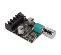 Double Canal Amplificateur de Puissance Numérique 5-24V 30-200W | Contrôle de volume intégré, réglage des aigus et graves, usage voiture et home cinéma