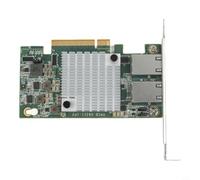 Double carte réseau LAN 10 Gbit/s Ethernet Adaptateur X540 Chipset pour interface pcie x8 pour stockage cloud pour serveur Unix Support pleine hauteur inclus