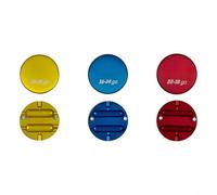 Double cavity Hanger Ring Connector for Mold - Résistant aux intempéries Outil de connexion de câble pour 16-14/22-18 AWG, facile à utiliser pour les professionnels et les bricoleurs, rouge/or/bleu