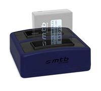 Double Chargeur Compact (USB) pour Panasonic DMW-BLE9(E), BLG10(E) / DMC-GF6, GX7, GX80,TZ91, TZ101 ... / Leica BP-DC15 - Cable Micro USB Inclus