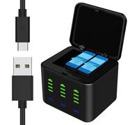 Double Chargeur De Batterie Pour Gopro Hero 12 11 10 9[Z717]