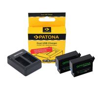 Double chargeur GoPro Hero 9/Hero 10/Hero 11 + 2x batterie 1730 mAh