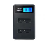 Double chargeur LCD compatible avec Sony 2X Batterie NP-BX1 Effet mémoire LC9403