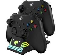 Double chargeur Pdp Afterglow Wave pour Xbox Noir Noir