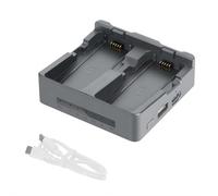 Double chargeur pour batterie DJI NEO2, hub de chargeur parallèle rapide avec mode Smart Full Charge et stockage, fonction Power Bank, station de charge de batterie LED