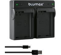 Double chargeur pour batteries Nikon EN-EL15c EN-EL15b EN-EL15a EN-EL15 - Chargeur compatible avec - Nikon D500 D850 D7500 Z8 Z7 II Z6 III Z5 Zf.[V1494]