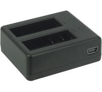 Double Chargeur (Sans Adapteurs) Pour Qumox Sj4000, Sj5000, Sj6000 / Sjcam M10 ... / Boomyours... V. Liste![Z208]