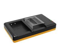 Double Chargeur (Secteur, USB) pour Canon LP-E17 / EOS 77D, 200D, 750D, 760D, 800D / EOS M3, M5, M6 / Bloc d'alimentation 2 ampère (2A) Inclus