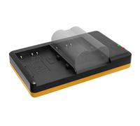 Double Chargeur (Secteur, USB) pour Konica Minolta NP-400 / Pentax D-Li50 / Samsung SLB-1674 / Sigma BP-21 / Bloc d'alimentation 2 ampère (2A) Inclus