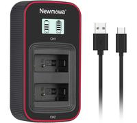 Double Chargeur USB à écran LCD Intelligent pour Canon LP-E17 Canon EOS M3 M5 M6 200D 250D 750D 760D 800D Rebel T6i T6s 8000D 9000D Kiss X8i Kiss X9 Rebel SL3