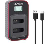 Double Chargeur USB à écran LCD Intelligent pour Canon NB-13L et Canon PowerShot G5X G7X G9X G7 X Mark II G9X Mark II G1 X Mark III SX620 HS SX720 HS SX730 HS