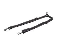 Double Chien Laisse pour Deux Chiens, 2 Leash Dual Dog Lash Shock Absorbing Reflective Luglee 360 degrés Dual Dog Walking Training Lash pour Deux, Noir