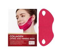 Double Chin Reducer, Smoothing, Lifting, Brightening Patch, Chin Tightening and Firming Patches for Morning, Night, Spa, Home, Makeup, Travel, Daily Use