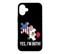 Double citoyenneté américano-Mexicaine Coque pour iPhone 16 Plus
