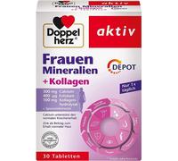 Double Coeur Femme Minéraux+Collagène Dépôt 30 Comprimés