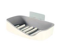 Double Colonne Surélevée Pour Sallee De Bain Et Toilettes, Double Niveau Carré, Double Égouttage, Disque De Savon, Autocollants Non Marquants, Boîte De Vidange