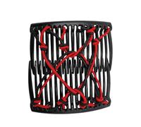 Double Comb Hair Clip - Creative Bun Maker Tool, Durable Resin Build
