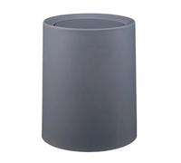 Double Compartment Kitchen Bin - Tiny Bathroom Bin | 31.5x26x24cm Waste Bins Kitchen for Apartments, ABS Trash Storage with No Touch Lid, Toilet Trash Basket, Toilet Waste Bins for Disposal Use