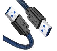 Double Connecteur USB 3.0 A Mâle-Mâle 1M Câble Alimentation Ventilateur - SHU07033