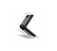Double Coque Renforcée pour Samsung Galaxy Z Flip 3 DUO Transparent