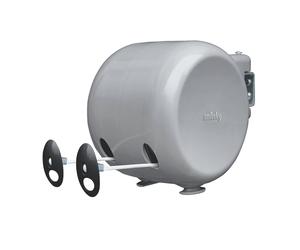 Double corde à linge rétractable grise 15m Minky